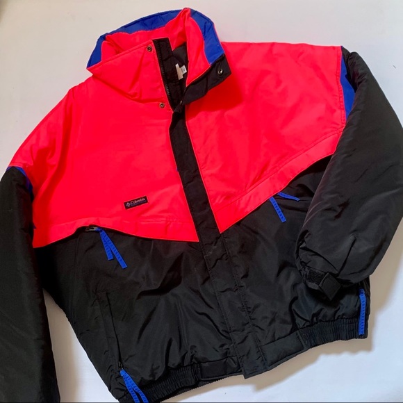 Columbia Neon Vintage Jacket size xl - Picture 1 of 5